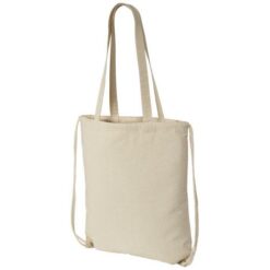 Eliza 240 g/m² cotton drawstring backpack 6L Eliza 240 g/m² cotton drawstring backpack 6L
