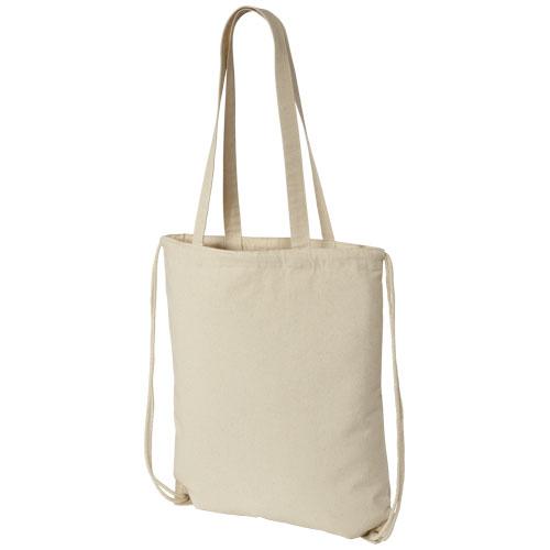 Eliza 240 g/m² cotton drawstring backpack 6L Eliza 240 g/m² cotton drawstring backpack 6L