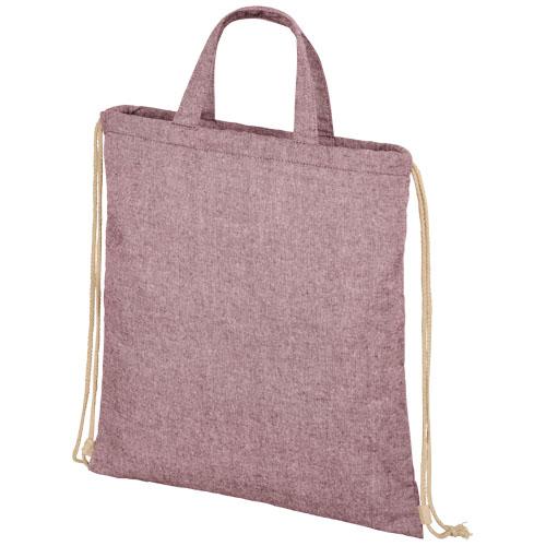 Pheebs 210 g/m² recycled drawstring backpack 6L Pheebs 210 g/m² recycled drawstring backpack 6L