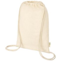 Orissa 100 g/m² GOTS organic cotton drawstring backpack 5L Orissa 100 g/m² GOTS organic cotton drawstring backpack 5L