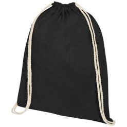 Oregon 140 g/m² cotton drawstring backpack 5L Oregon 140 g/m² cotton drawstring backpack 5L