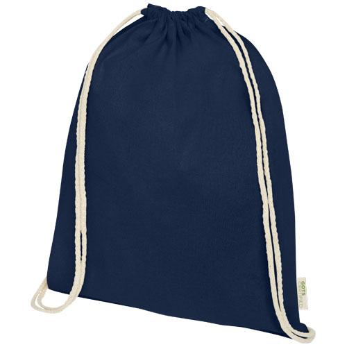 Orissa 140 g/m² GOTS organic cotton drawstring backpack 5L Orissa 140 g/m² GOTS organic cotton drawstring backpack 5L