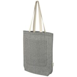 Pheebs 150 g/m² recycled cotton tote bag with front pocket 9L Pheebs 150 g/m² recycled cotton tote bag with front pocket 9L