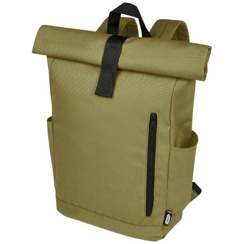 Byron 15.6" GRS RPET roll-top backpack 18L Byron 15.6" GRS RPET roll-top backpack 18L