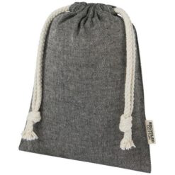 Pheebs 150 g/m² GRS recycled cotton gift bag small 0.5L Pheebs 150 g/m² GRS recycled cotton gift bag small 0.5L