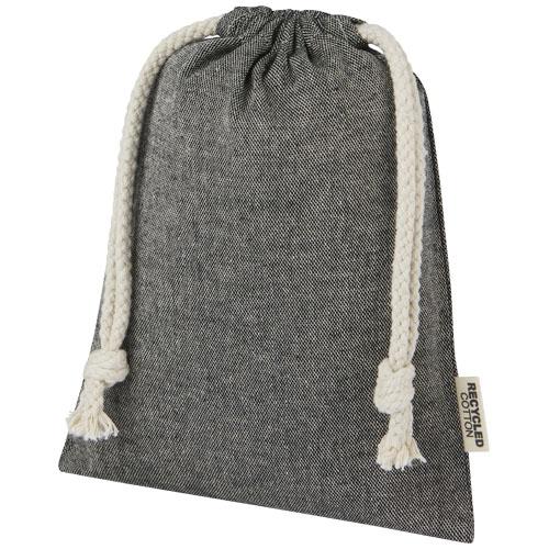 Pheebs 150 g/m² GRS recycled cotton gift bag small 0.5L Pheebs 150 g/m² GRS recycled cotton gift bag small 0.5L