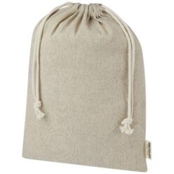 Pheebs 150 g/m² GRS recycled cotton gift bag large 4L Pheebs 150 g/m² GRS recycled cotton gift bag large 4L