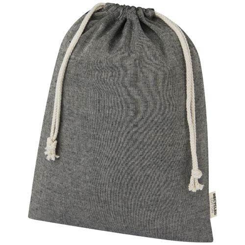 Pheebs 150 g/m² GRS recycled cotton gift bag large 4L Pheebs 150 g/m² GRS recycled cotton gift bag large 4L