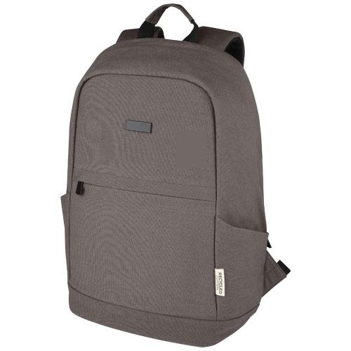 Joey 15.6" GRS recycled canvas anti-theft laptop backpack 18L Joey 15.6" GRS recycled canvas anti-theft laptop backpack 18L