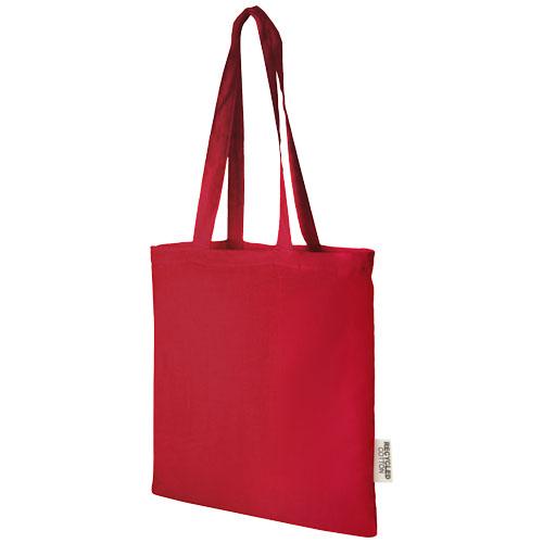 Madras 140 g/m2 GRS recycled cotton tote bag 7L Madras 140 g/m2 GRS recycled cotton tote bag 7L