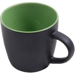 Ceramic black mug with interior colored (box) (0.35 L) Ceramic black mug with interior colored (box) (0.35 L)