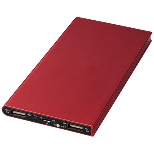 Plate 8000 mAh aluminium power bank Plate 8000 mAh aluminium power bank