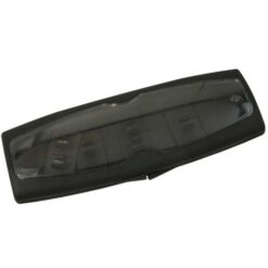 Transformable plastic pen case, for 1 or 2 pens