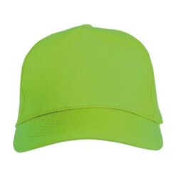Cotton 5-panel cap with adjustable velcro strap (for kids)