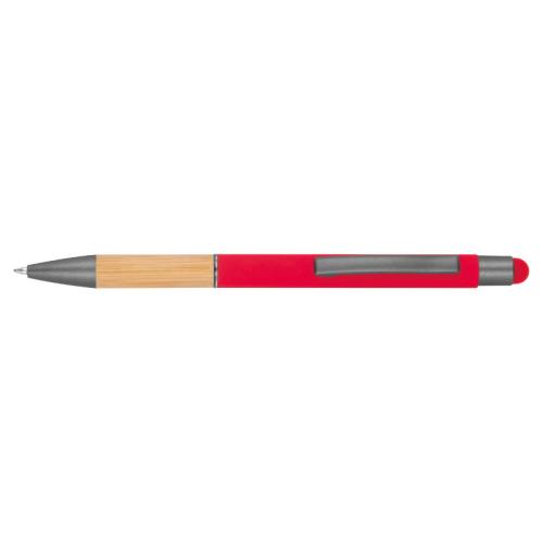 Ball pen with bamboo grip zone Ball pen with bamboo grip zone
