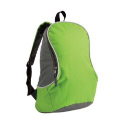600D polyester two-tone backpack with padded straps