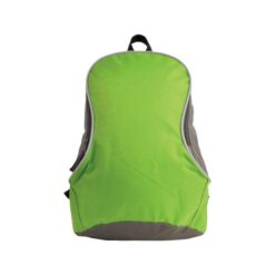 600D polyester two-tone backpack with padded straps