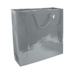 157 g/m2 laminated paper shopping bag with gusset and bottom reinforcement, string handles 157 g/m2 laminated paper shopping bag with gusset and bottom reinforcement, string handles