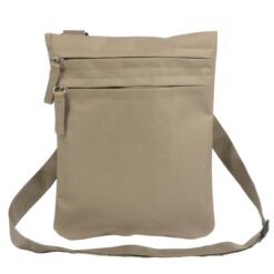 600D polyester 2-pocket man bag with adjustable shoulder strap
