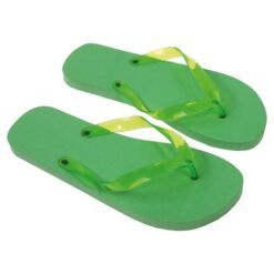 UNISEX flip-flops with PE (120 g) sole and transparent PVC straps. One size (40-44) UNISEX flip-flops with PE (120 g) sole and transparent PVC straps. One size (40-44)