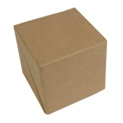 Sticky note holder and cubic cardboard penholder