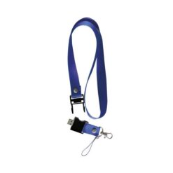 4 GB pen drive with lanyard and snap hook. Upload on request with delivery in 2 weeks