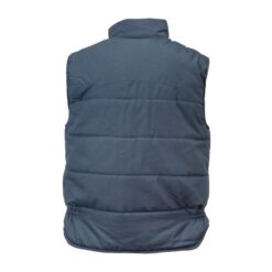 Padded vest, 65% polyester/35% cotton (280 g/m2), with identification badge pocket