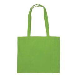 200 g/m2 cotton shopping bag, long handles and gusset