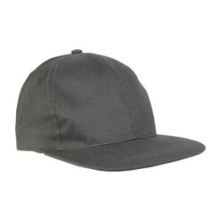 Thick cotton 6-panel cap with straight visor and adjustable velcro strap Thick cotton 6-panel cap with straight visor and adjustable velcro strap