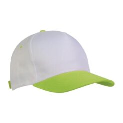 Polyester 5-panel cap with adjustable velcro strap Polyester 5-panel cap with adjustable velcro strap