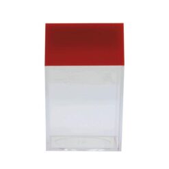 Plastic/metal staple holder, magnetic upper edge with 20 staples included