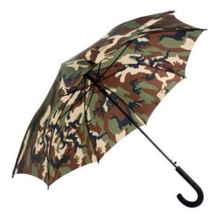 Automatic umbrella with rubberised handle and ferrule Automatic umbrella with rubberised handle and ferrule