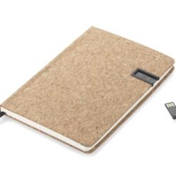 Notebook MENTE with USB flash drive 16 GB, A5