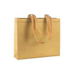 Laminated, heat-sealed glitter 100 g/m2 non-woven fabric shopping bag with gusset Laminated, heat-sealed glitter 100 g/m2 non-woven fabric shopping bag with gusset