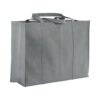 Stitched 100 g/m2 non-woven fabric maxi shopping bag with gusset and long handles