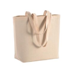 135 g/m2 cotton shopping bag, long handles and bottom gusset 135 g/m2 cotton shopping bag, long handles and bottom gusset