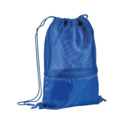 210T polyester backpack with mesh and drawstring closure 210T polyester backpack with mesh and drawstring closure