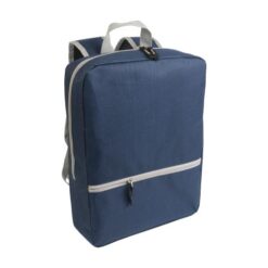 600D polyester laptop backpack with 2 pockets. Padded back and straps 600D polyester laptop backpack with 2 pockets. Padded back and straps