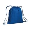 95 g/m2 cotton backpack with drawstring closure