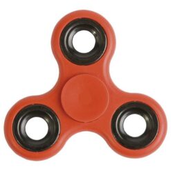 Plastic and metal stress relief fidget spinner