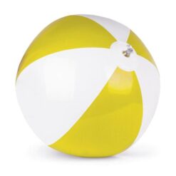 Two-tone, PVC inflatable beach ball, 28 cm diameter