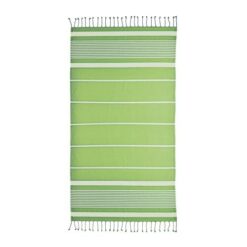 Fouta beach towel/sarong, 100% cotton (580 g) with terry cloth on one side and tassels