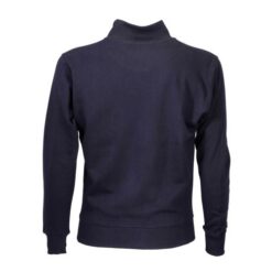 Sweatshirt with full zip, side pockets