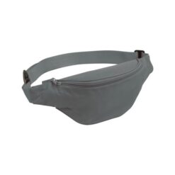 600 D Polyester slim, 1 pocket, with adjustable waist strap and clip closure