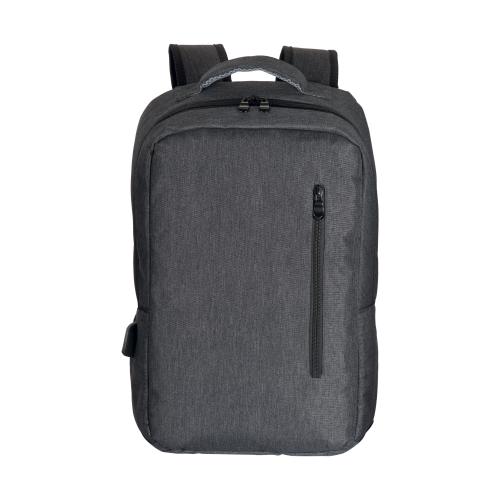 1680D Polyester laptop backpack with 3 pockets. Laptop principal pocket and side pocket 1680D Polyester laptop backpack with 3 pockets. Laptop principal pocket and side pocket