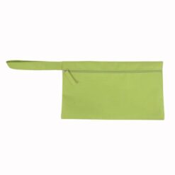 Polyester briefcase with zip closure and  handle
