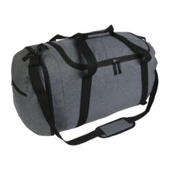Twotone polyester sport bag with extractibles straps and boot carrier pocket Twotone polyester sport bag with extractibles straps and boot carrier pocket