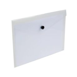 Busta portadocumenti in PP 150 con 1 tasca e chiusura a clip (A5)