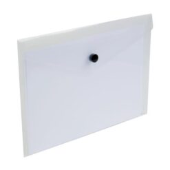 Busta portadocumenti in PP 150 con 1 tasca e chiusura a clip (A4)