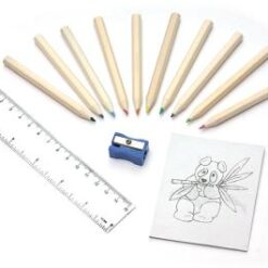 Colour pencils with colouring book DECOR Colour pencils with colouring book DECOR